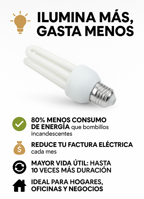 Bombillo Ahorrador 25W