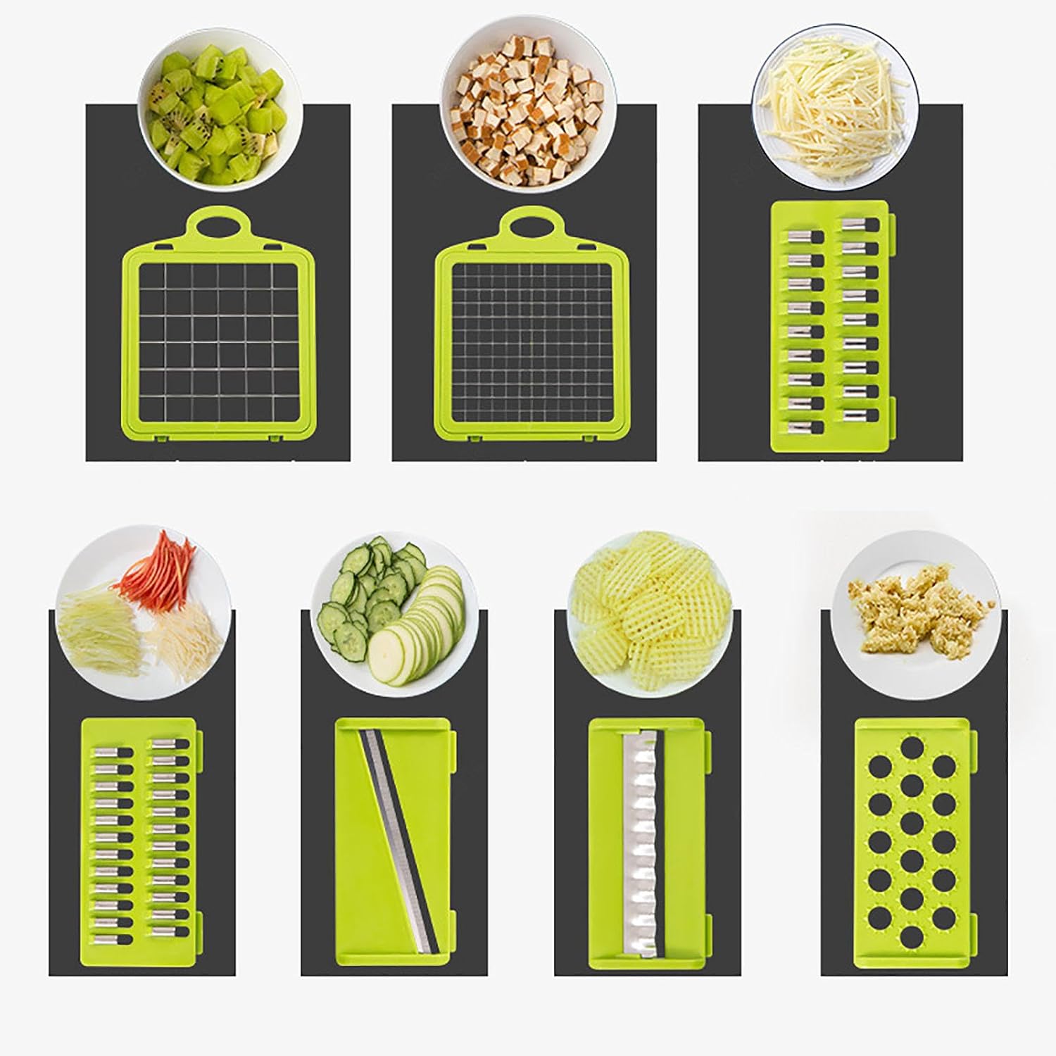 Picadora De Verduras Multifuncional 7 En 1