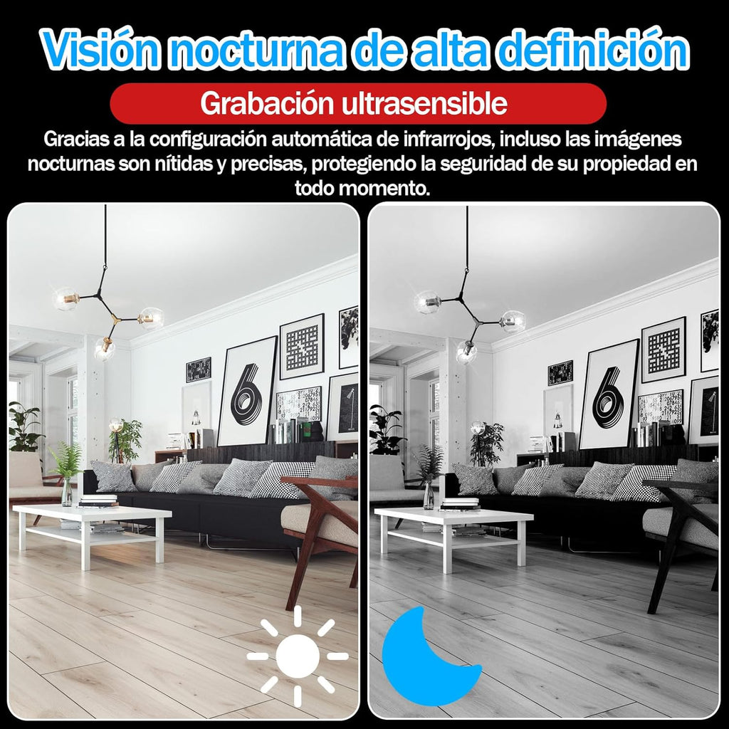 Cámara De Seguridad HD 1080P