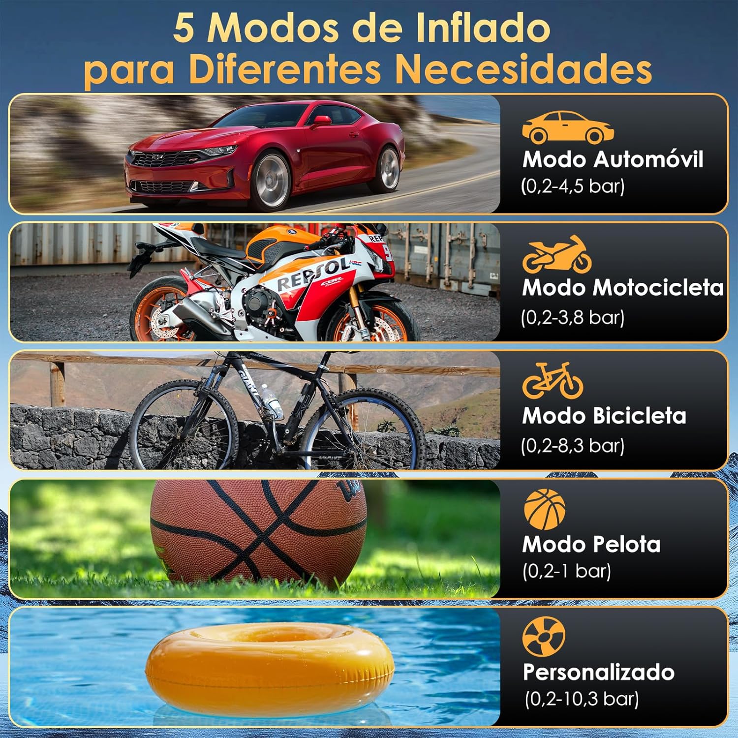 Compresor De Aire Recargable