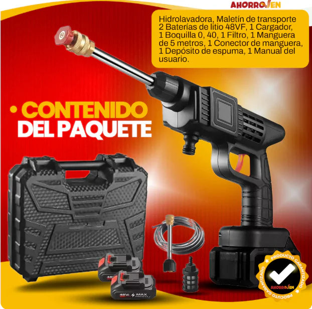 Hidrolavadora Inalámbrica De Alta Presión