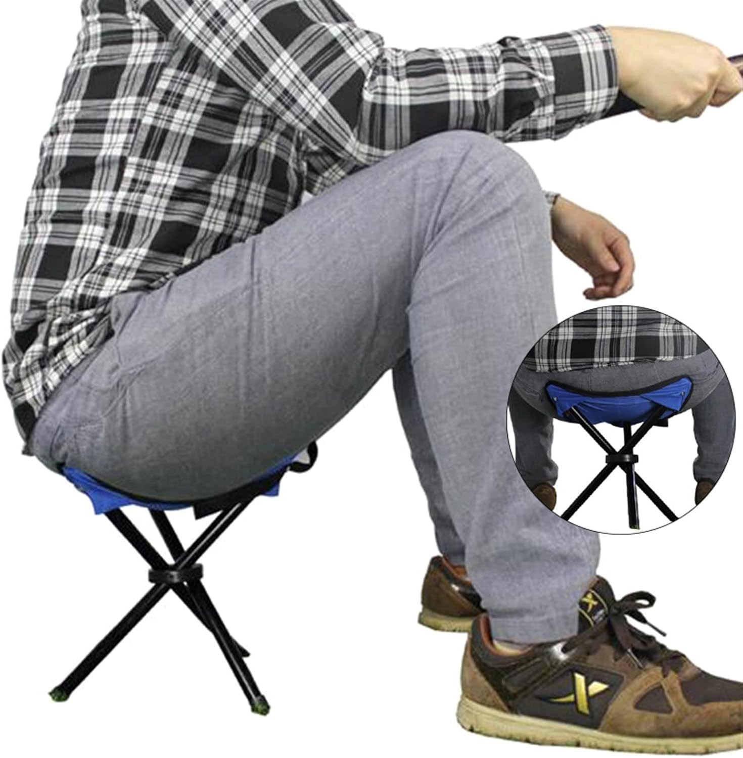 Silla Plegable Portátil Con Estuche